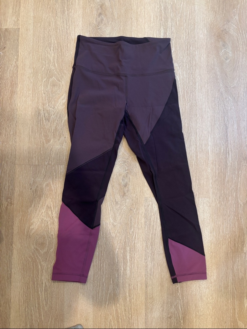 Lululemon Colorblock High-Waist Leggings
